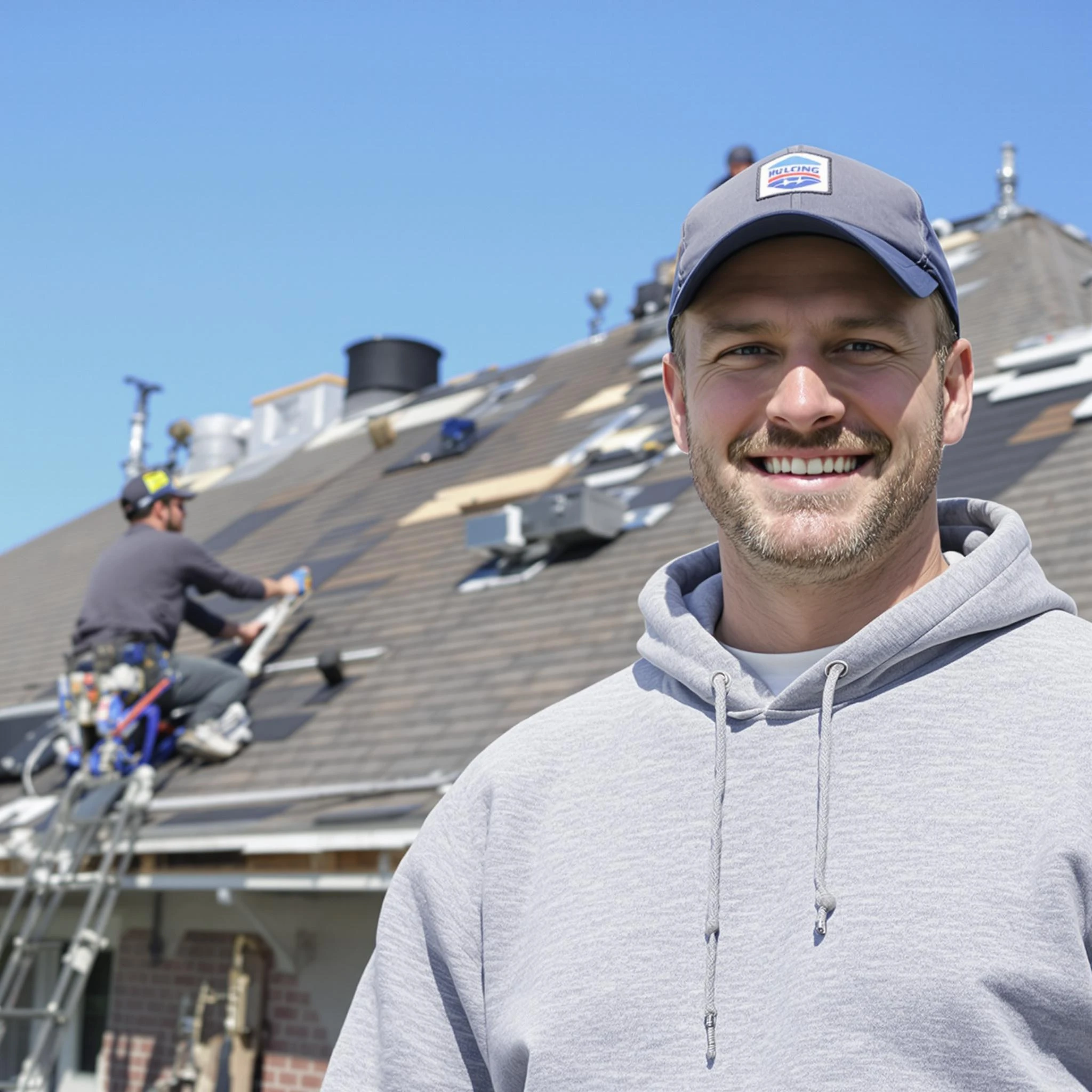 The Bay Village Roofing Company team.